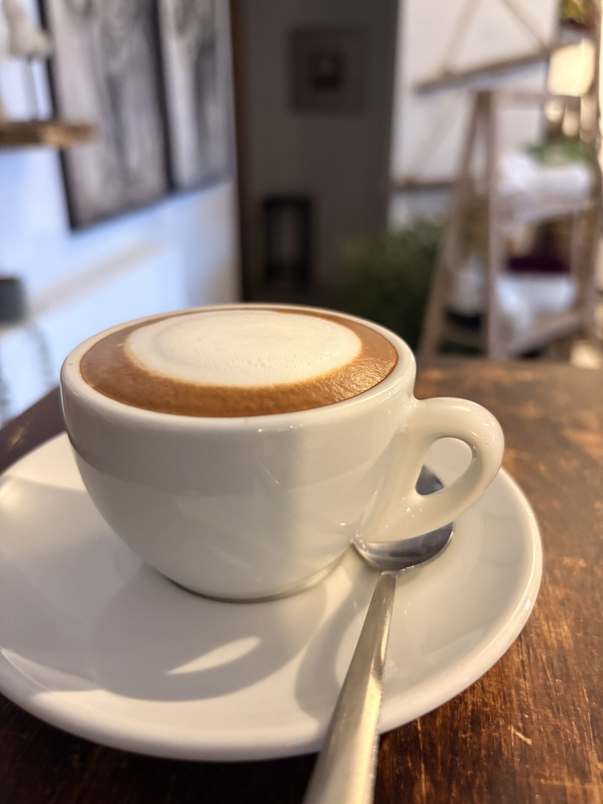 Espresso Macchiato im Wie_belle_art Cafe